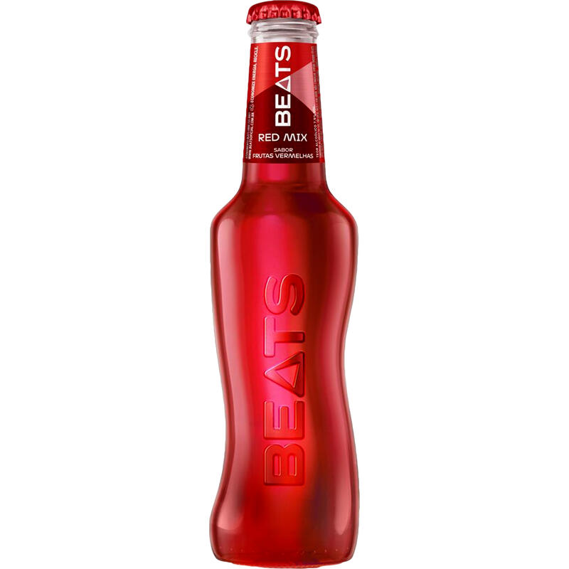 Encontraproduto.com.br - 8un Bebida Mista Beats Red Mix Frutas Vermelhas Lata 269ml