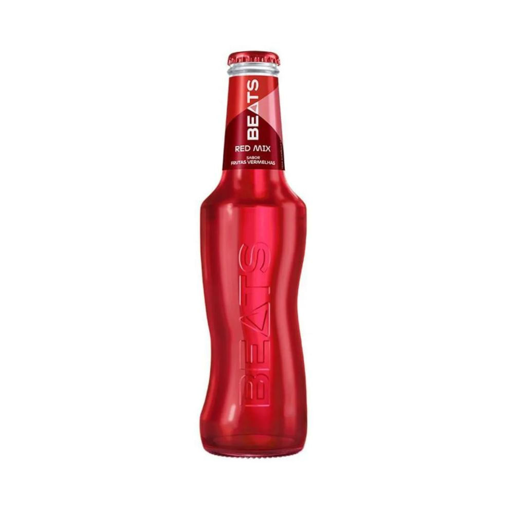Encontraproduto.com.br - 8un Bebida Mista Beats Red Mix Frutas Vermelhas Lata 269ml