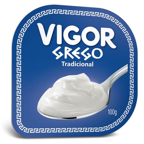 Encontraproduto.com.br - Iogurte Vigor Grego Tradicional 100G