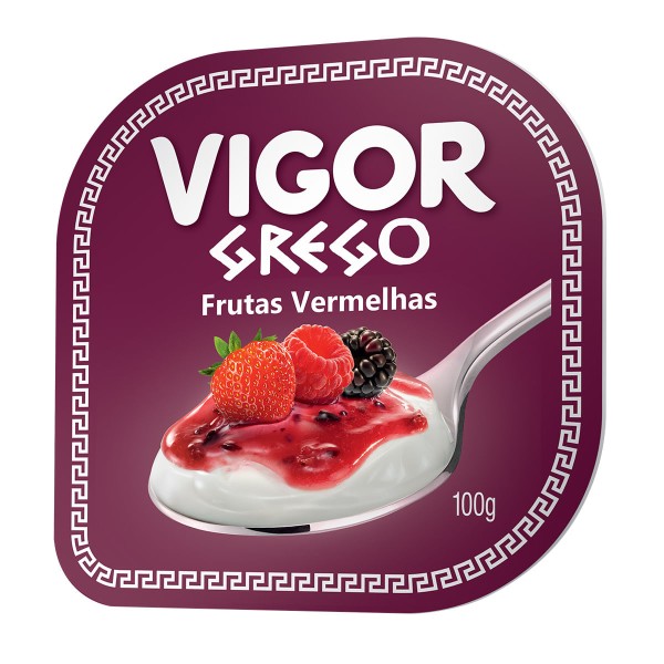 Encontraproduto.com.br - Iogurte vigor grego frutas vermelhas 100G