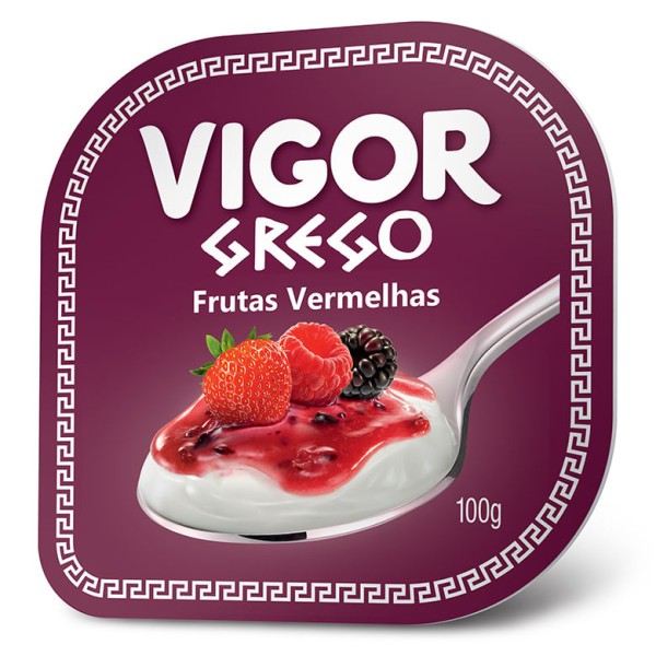 Encontraproduto.com.br - Iogurte vigor grego frutas vermelhas 100G