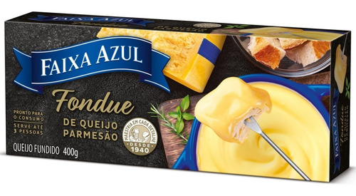 Fondue De Queijo Faixa Azul Parmesão 400g