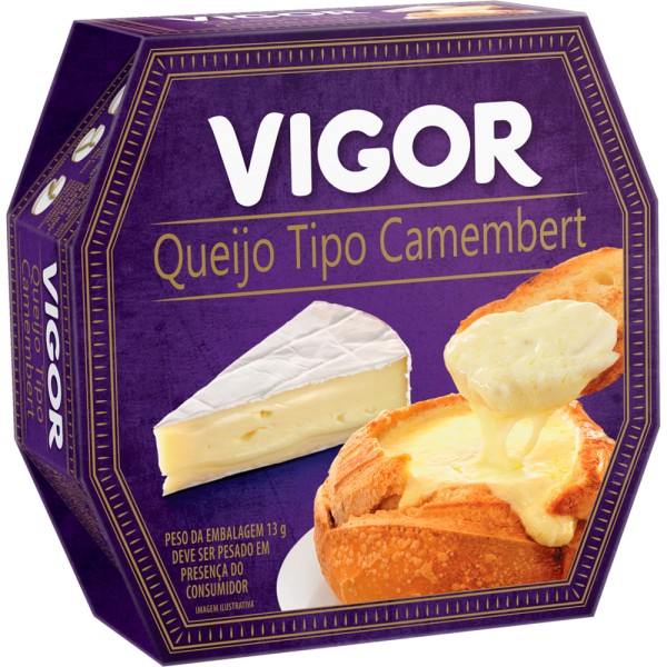 Encontraproduto.com.br - Queijo Camembert Vigor 120g