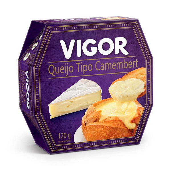 Encontraproduto.com.br - Queijo Camembert Vigor 120g