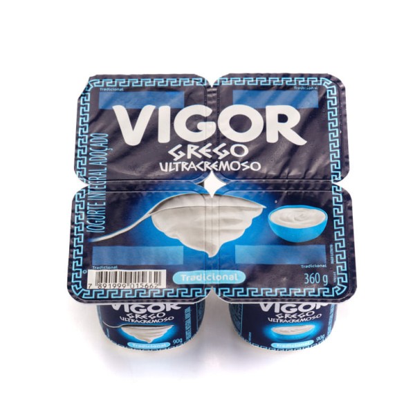 Encontraproduto.com.br - Iogurte Vigor Grego Ultracremo Tradicional 360g