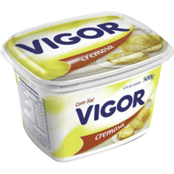 Encontraproduto.com.br - Margarina Vigor Com sal Pote com 500g