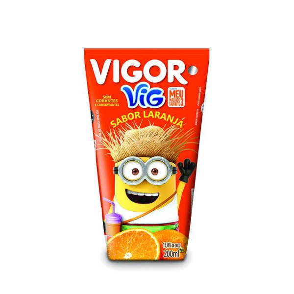Encontraproduto.com.br - Bebida Com Suco Vigor Laranja 200ml