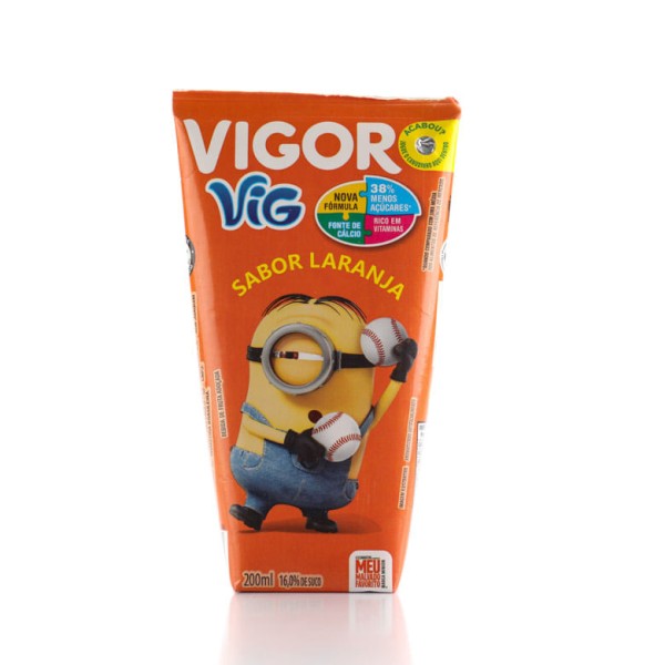 Encontraproduto.com.br - Bebida Com Suco Vigor Laranja 200ml