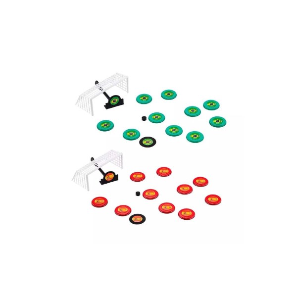 Encontraproduto.com.br - Futebol de Botão Cristal Brasil x Espanha - Gulliver