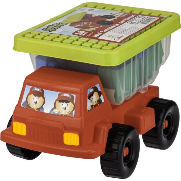 Encontraproduto.com.br - Veículo e Blocos de Encaixe - Mini Basculante - Smoby - Cores Sortidas - Gulliver