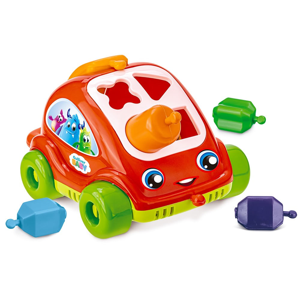 Encontraproduto.com.br - Carrinho Smoby Encaixe de Formas - Gulliver