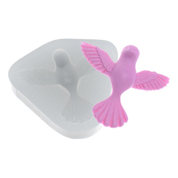 Molde de Silicone Pomba ES G (379) un FLEXARTE
