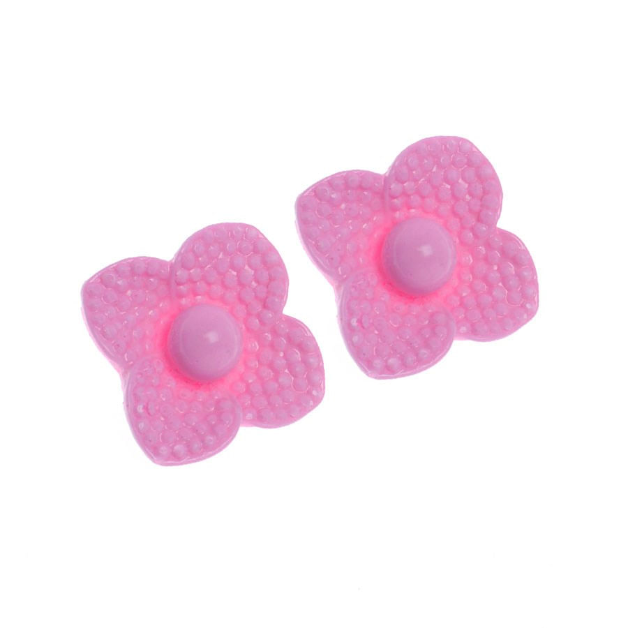Encontraproduto.com.br - Molde de Silicone Par de Jóias Quadrada com Pérola (518) un FLEXARTE