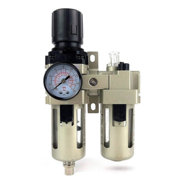 Encontraproduto.com.br - Filtro de Ar Regulador Manômetro para Compressor de Ar HDMC