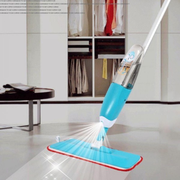 Encontraproduto.com.br - Vassoura Mágica Esfregão Spray Mop Rodo Reservatório GT572B