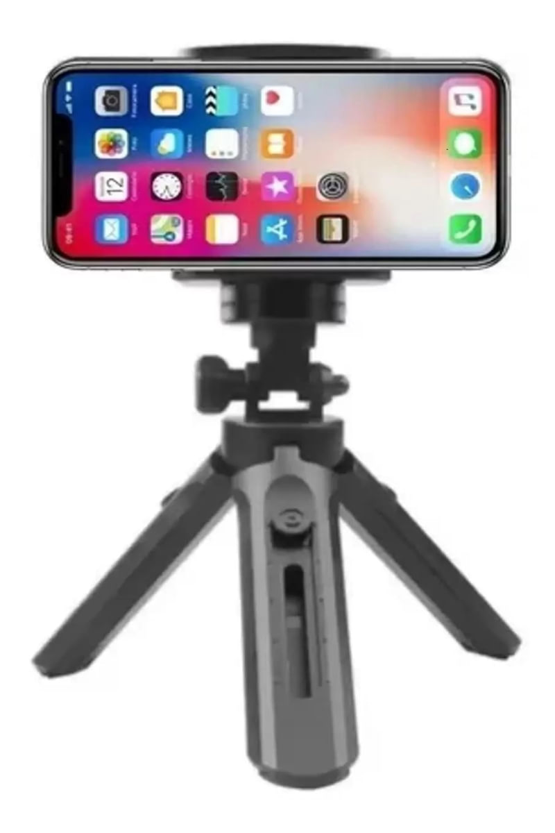Encontraproduto.com.br - Tripé De Mesa Com Suporte Para Celular Modelo: T-S007