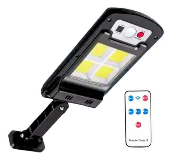 Encontraproduto.com.br - Refletor LED Solar c/Sensor Presença RF LKY-0017 Luatek