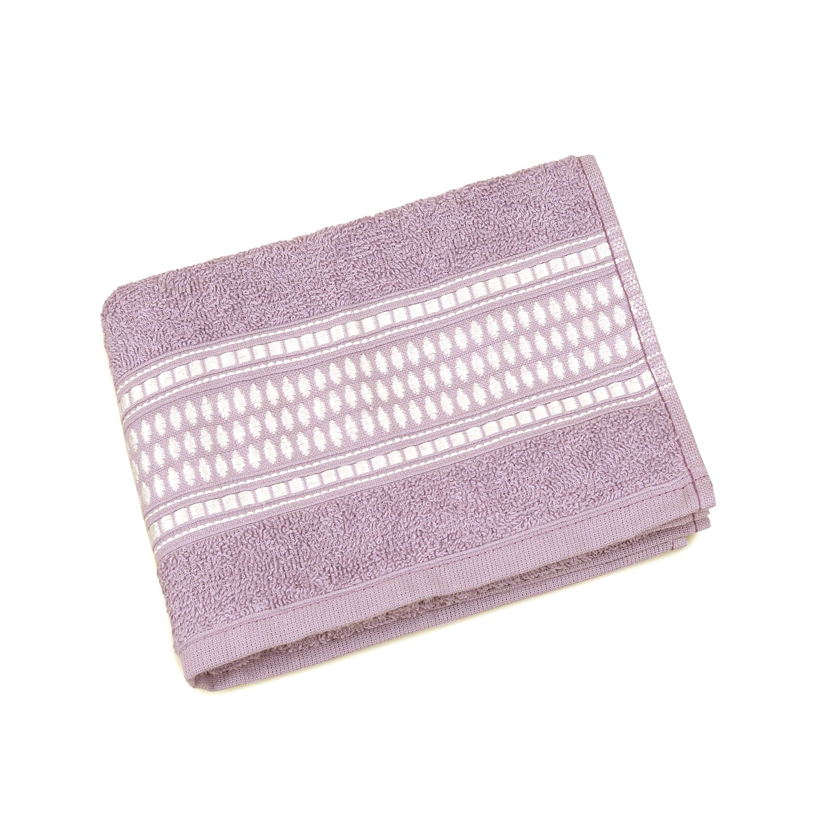 Toalha de Rosto Nara Lilás 45 cm x 65 cm Atlântica