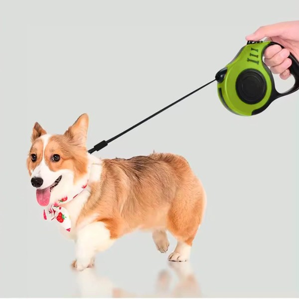 Encontraproduto.com.br - Guia Retrátil Passeio Pet Cachorro E Gato 3 Metros Vermelho