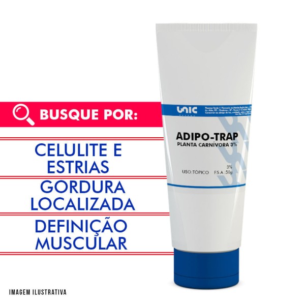 Encontraproduto.com.br - Adipo-trap 50g gel - Planta Carnívora Que Remodela o Corpo