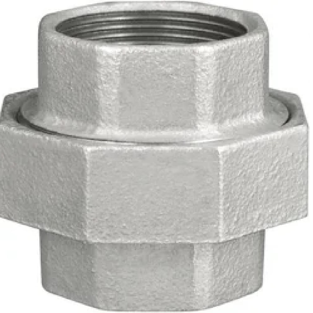 Encontraproduto.com.br - União com assento cônico de bronze/ferro 1/2
