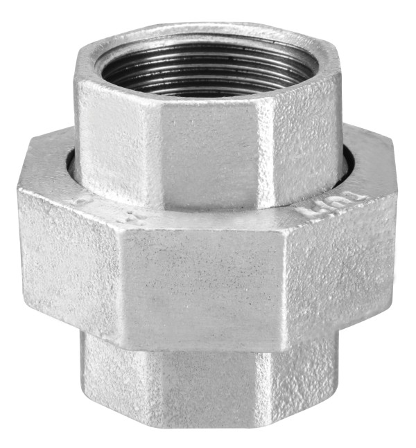 União com assento cônico de bronze/ferro 1 1/2