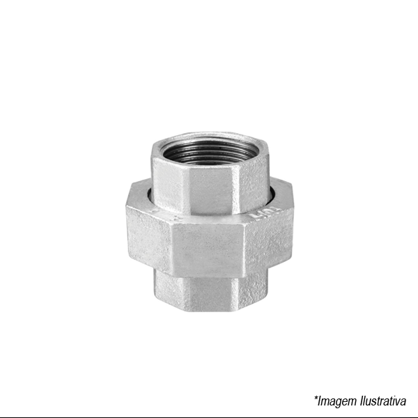 União Galvanizada Bronze 2 1/2
