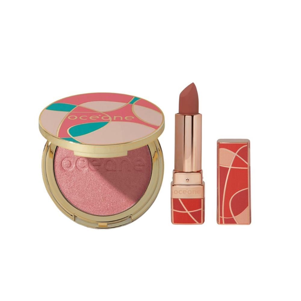 Kit Océane Capri Blush Rose Pink + Batom Beloved Nude