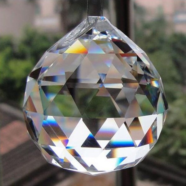 Encontraproduto.com.br - Bolas Cristal Translucido 4 Cm 60 Un Natal