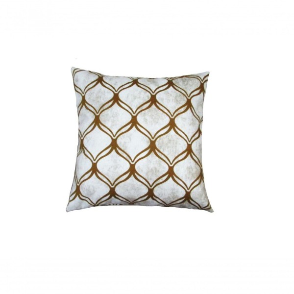Encontraproduto.com.br - Capas Almofadas 60 X 60 Conjunto 3 Peças Estampas Florais E Folhagem