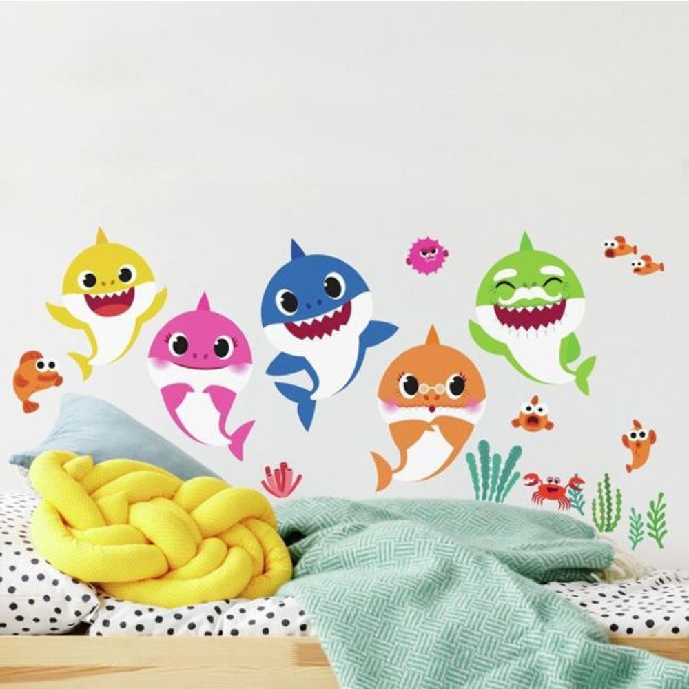 Encontraproduto.com.br - Adesivo De Parede Baby Shark