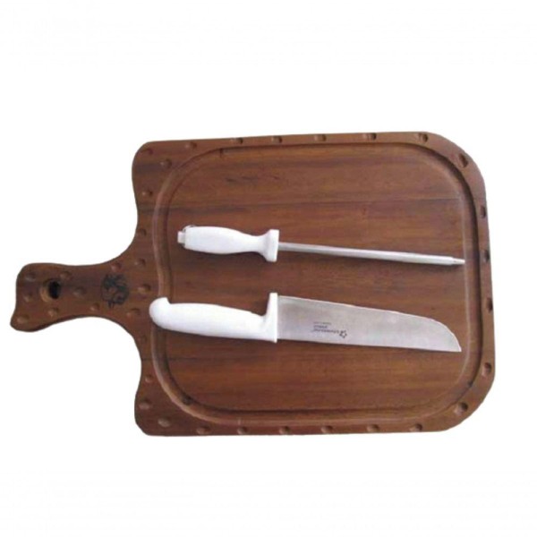Encontraproduto.com.br - Tábua Churrasco Com Facas
