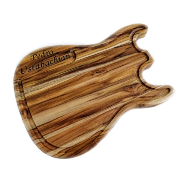 Encontraproduto.com.br - Tábua Corte Tradicional Churrasco Guitarra Personalizada
