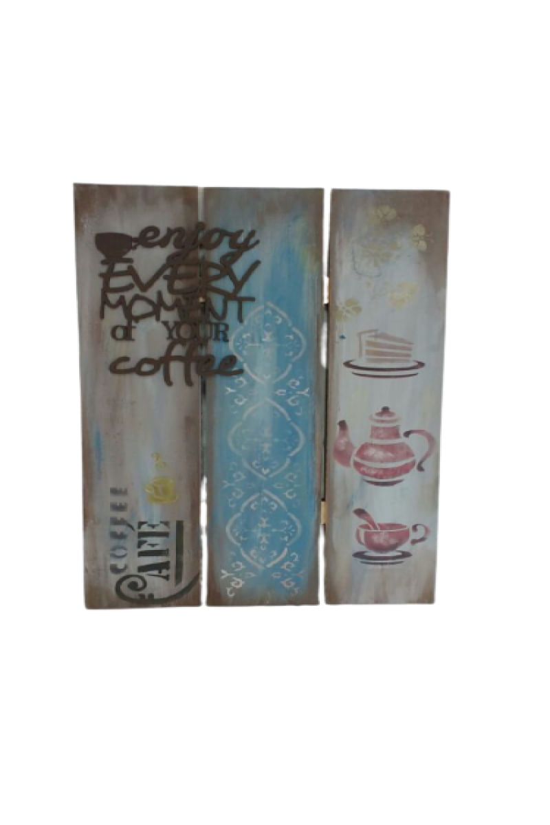 Suporte Xícaras Canecas Vintage 4 Ganchos