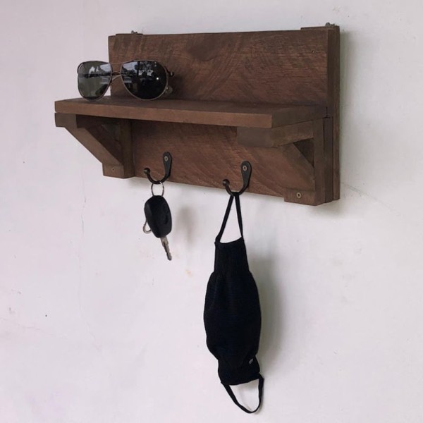 Encontraproduto.com.br - Cabideiro Madeira Rústico