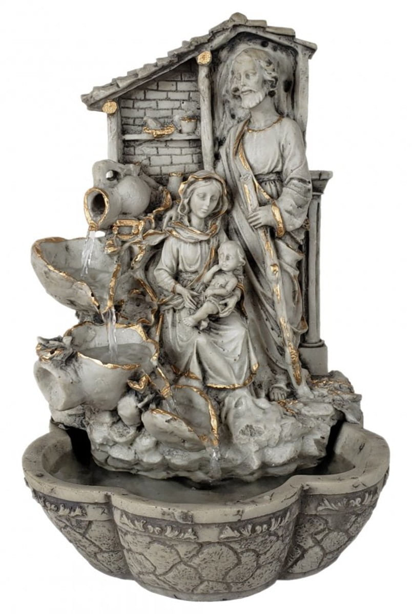 Fonte água Sagrada Família resina