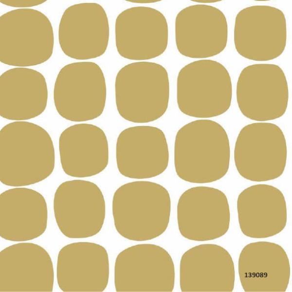 Papel de Parede Scandi Cool Círculos Irregulares 139089 - Rolo: 10m x 0,53m