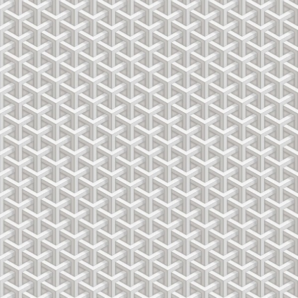 Encontraproduto.com.br - Papel de Parede Fiesta Modern Triângulos 3D Prateado 543252 Fiesta Modern 543252