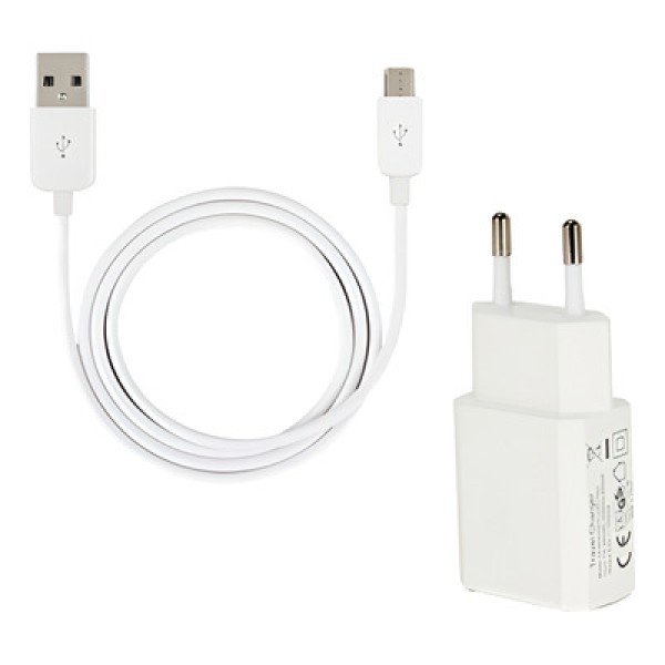 Encontraproduto.com.br - Carregador De Parede Usb V8 Carga Rápida 1000ma Sumexr