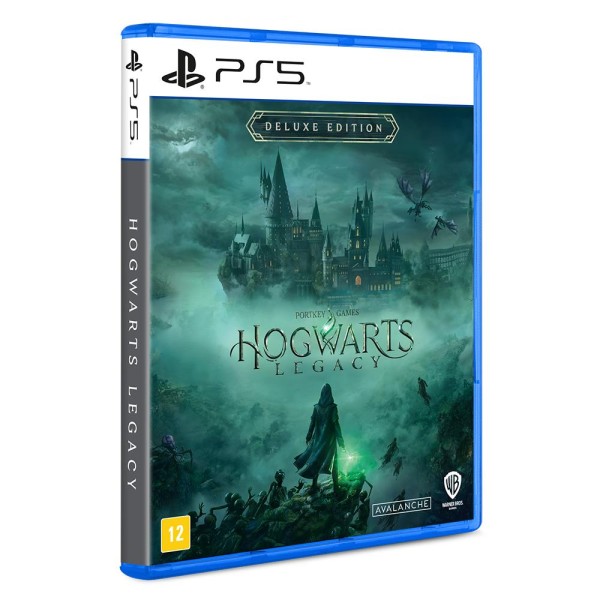 Encontraproduto.com.br - Jogo - Playstation - Portkey Games Hogwarts Legacy - Deluxe Edition - PS5 - Solutions 2 Go