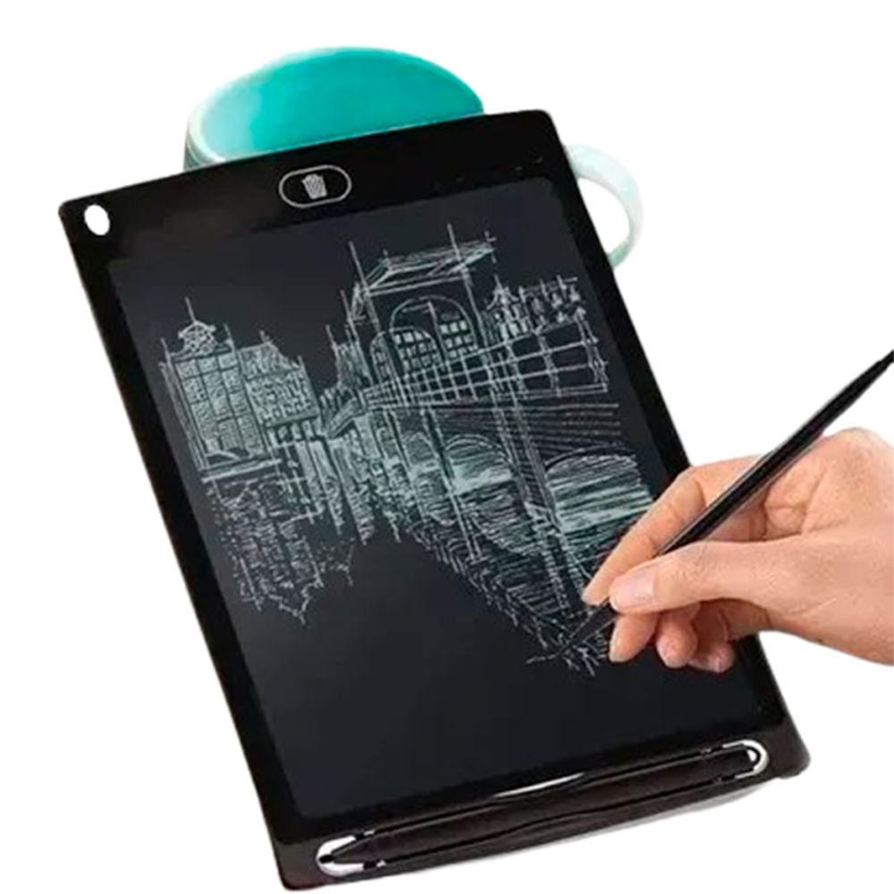 Encontraproduto.com.br - Lousa Magica Digital Infantil Brinquedo Educativo Tela lcd 8,5 Polegadas Cores Variadas