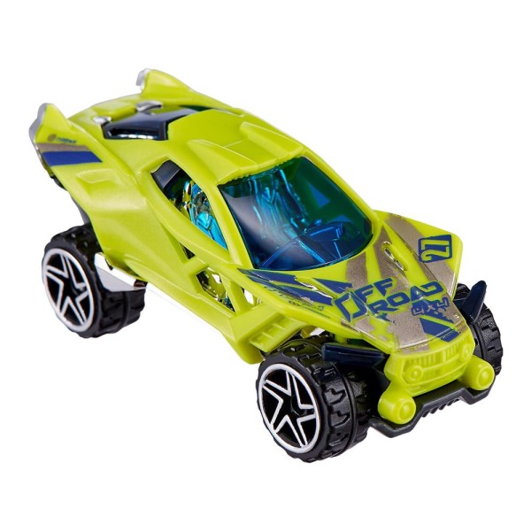 Encontraproduto.com.br - Kit c/4 Mini Veículos Metal Machine Tracer+Insan+Fury2+Drags