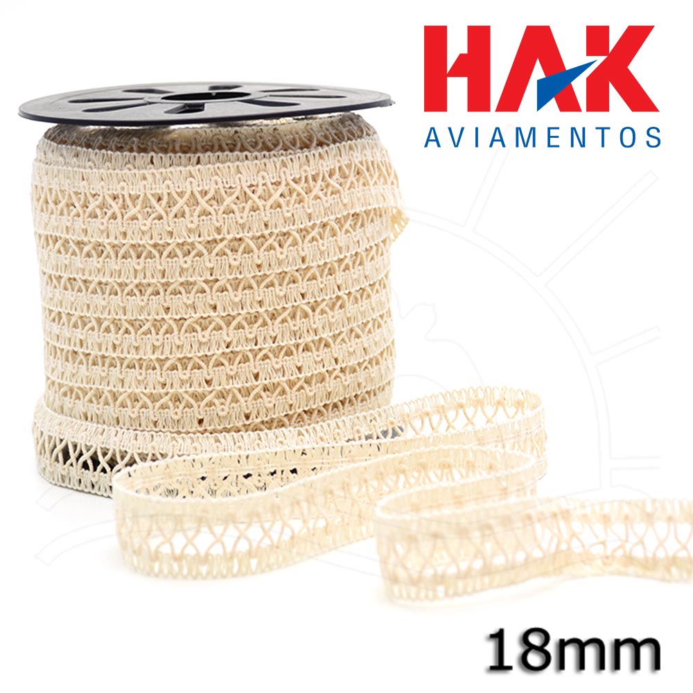 Ponto Palito Cru em X 23mm - 50m