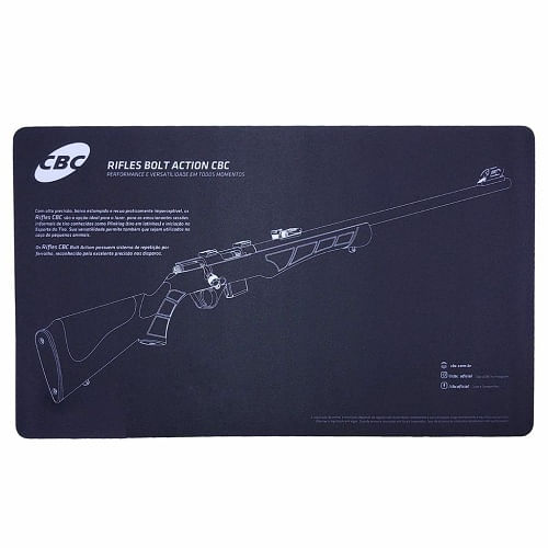 Base De Limpeza Mouse Pad Gun Mat CBC Rifles 8117 91X31 CM