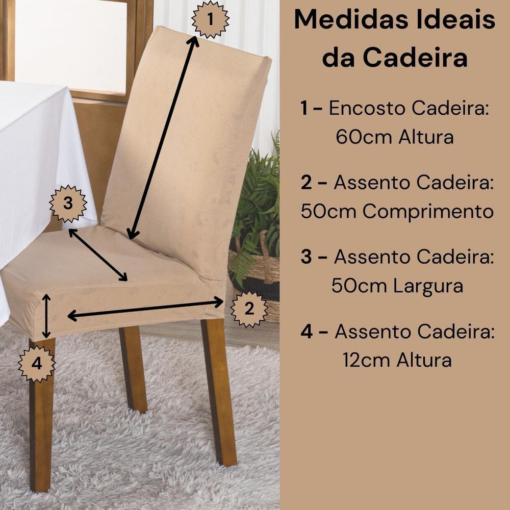 Encontraproduto.com.br - Kit Capas De Cadeira Jantar Cores Lisas C/ Elástico 10 Peças