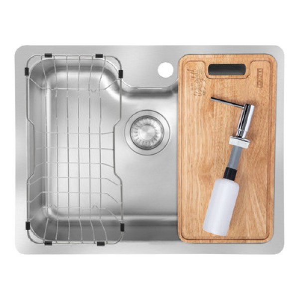 Encontraproduto.com.br - Cuba de Inox de Embutir 54,5X41,5cm 4.1/2