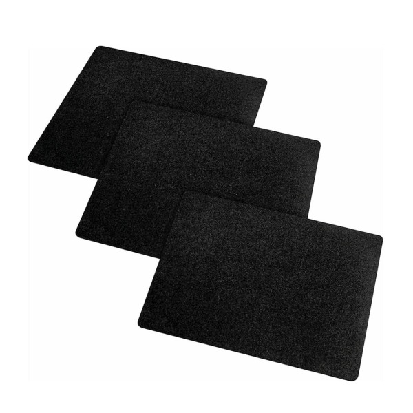 Encontraproduto.com.br - Kit c/ 3 Filtros de Carvão Ativado Quadrado p/ Coifa Mythos Franke