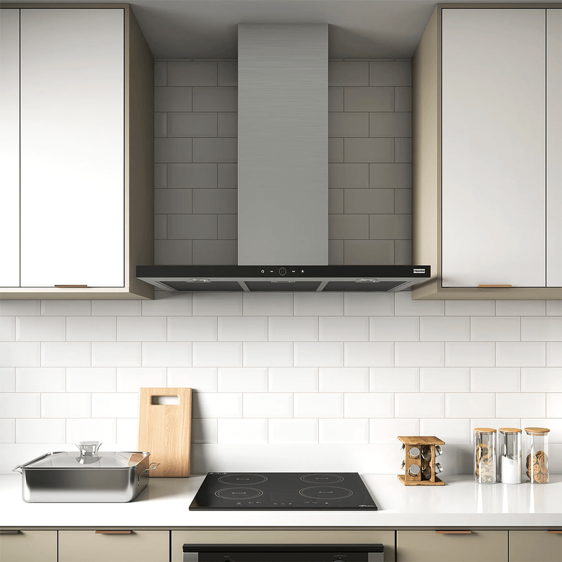 Encontraproduto.com.br - Coifa Linea Touch Parede 90 CM 220V - (16698) - Franke