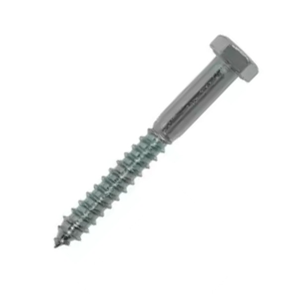 Encontraproduto.com.br - Parafuso Madeira Sextavado 3/16X40mm Rosca Soberba Cx200 Jomarca