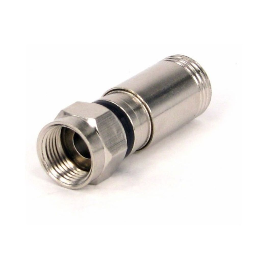 Conector De Compressão Rg 59 Com 2 Peças Interneed